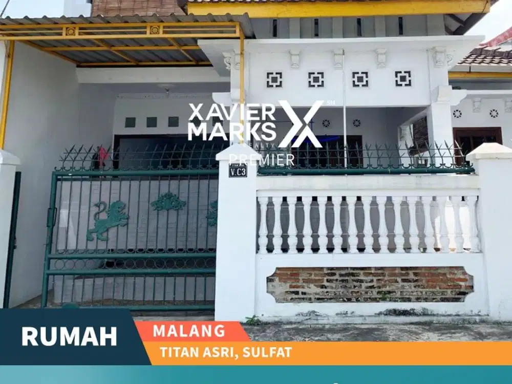 Rumah Titan Asri Blimbing Malang Terawat Siap Huni