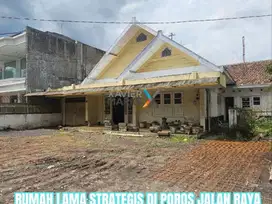 Rumah Lama Nol Jalan cocok untuk usaha di Raya Dieng Malang