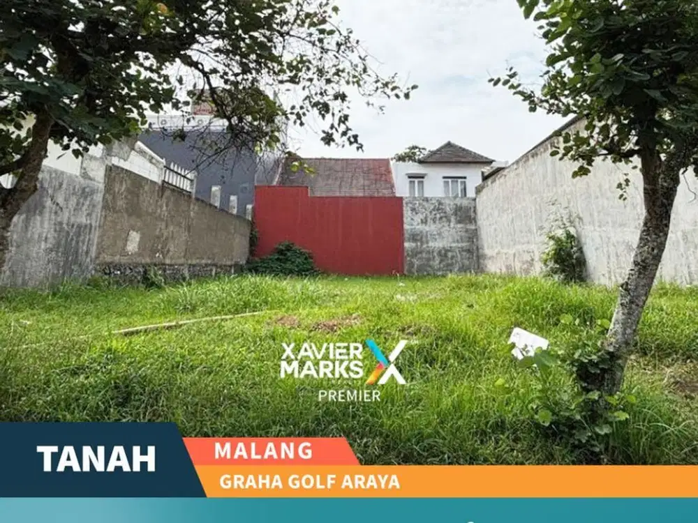 V1 Dijual Tanah Kavling di Graha Golf Araya Malang