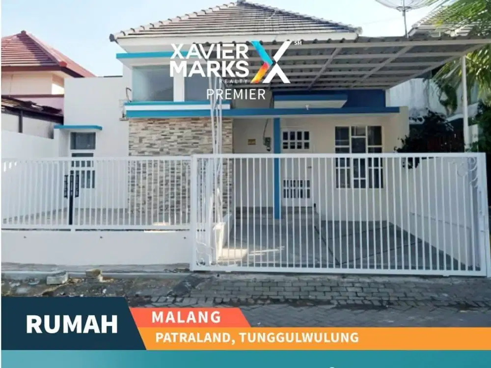 Rumah Cantik Bersih di Patraland Lowokwaru Malang Dekat Suhat
