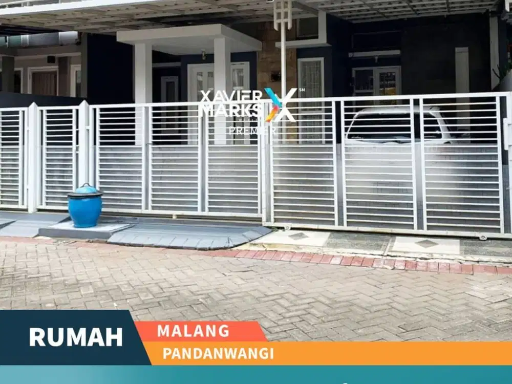 Rumah Siap Huni 2 KT Terawat di Pandanwangi Blimbing Malang