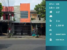 Ruko Tengah Kota Negotiable di LA Sucipto Blimbing Malang