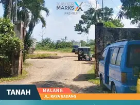 Tanah Murah Strategis Luas di Poros Jalan Raya Gadang Sukun Malang