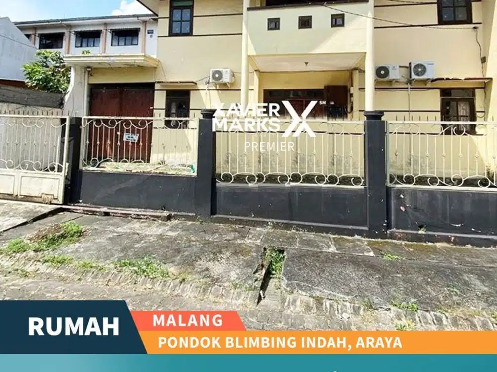 Rumah Furnish Bisa Untuk Kos Banyak Kamar di PBI Araya Malang