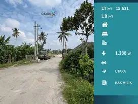 Dijual Tanah Luas Strategis Dekat Exit Tol di Pakis Malang