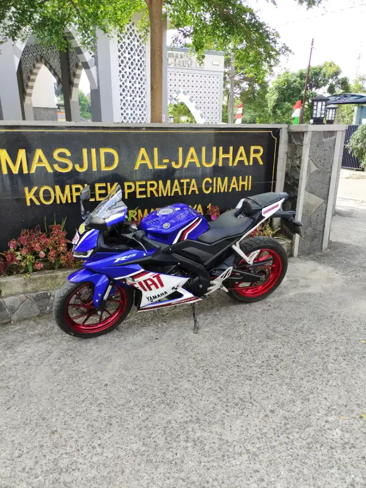 YAMAHA R15 V3 BIRU LIVERY MOTOGP