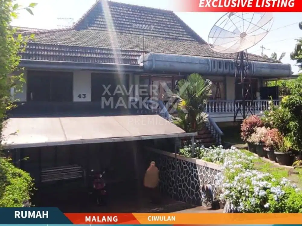 DIJUAL RUMAH (harga diobral) tengan kota di Ciwulan - Malang