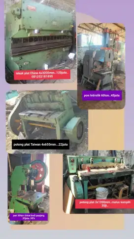 mesin perbengkelan kondisi normal
