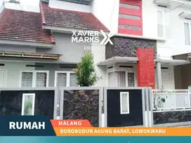 Dijual Rumah 2 Lantai Semi Furnished Borobudur Agung Barat Malang