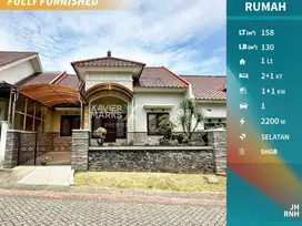 Dijual Rumah Full Furnish Kawasan Eksklusif di Villa Puncak Tidar
