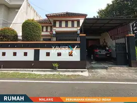 Dijual Rumah Terawat Selangkah dari Exit Tol di Karanglo Indah Malang
