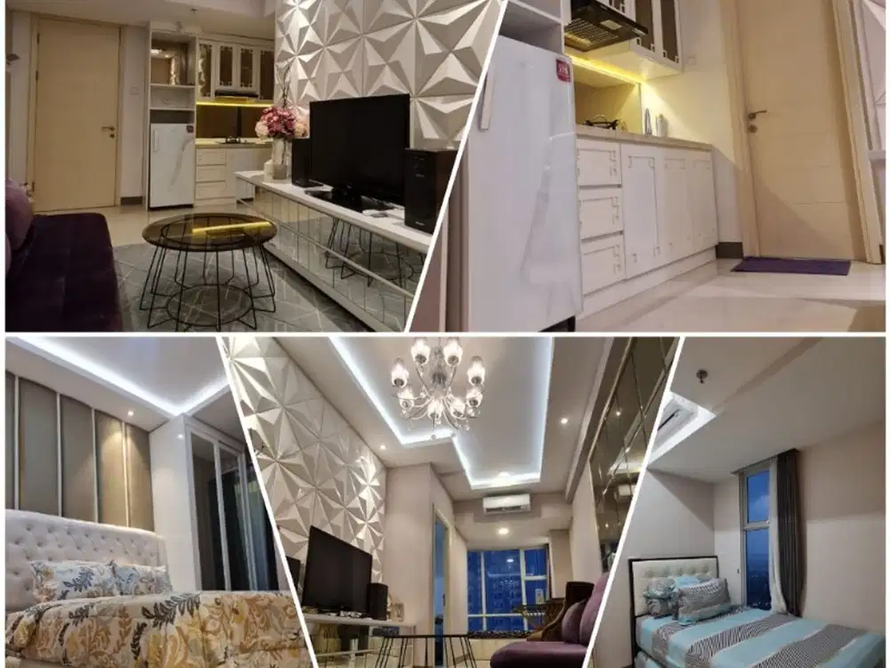 Murah dijual anderson 2 BR full furnish connect pakuwon mall