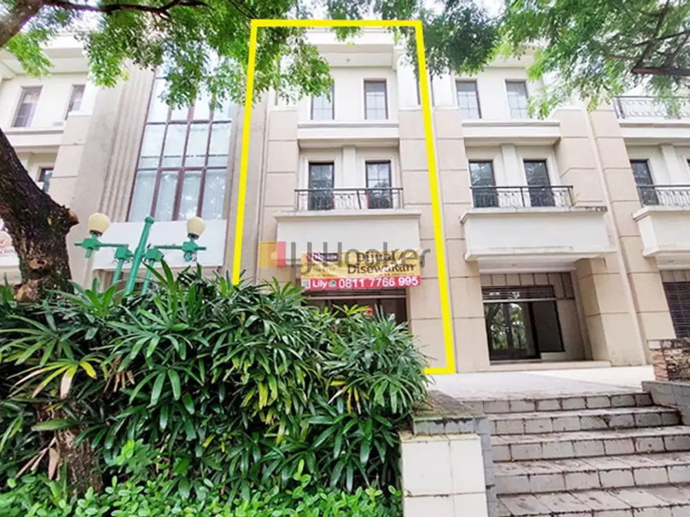 Ruko 3 Lantai Siap pakai Di Komplek Ruko Orchard Park