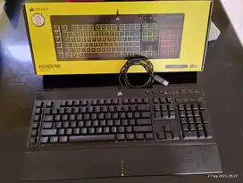 CORSAIR K55 RGB PRO Keyboard Macro bukan mekanikal