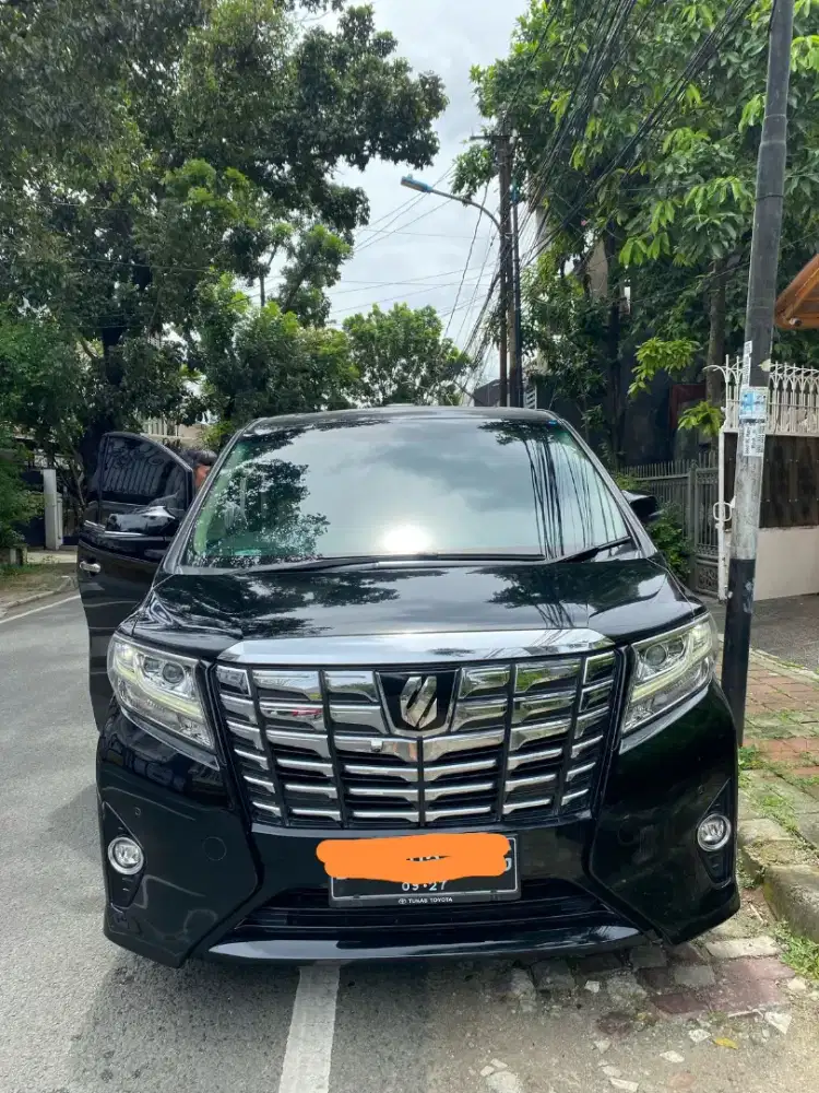 Toyota alphard 2.5 G, Matic,tahun 2017