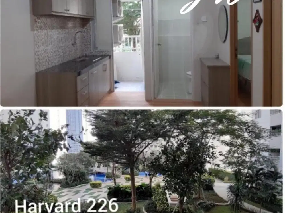 DISEWAKAN APARTEMEN MURAH EDUCITY TOWER HARVARD