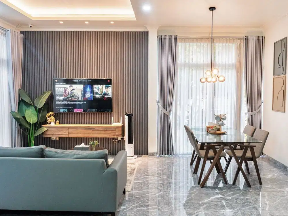 Disewakan Rumah Furnish Luas di Kota Baru Parahyangan Bandung