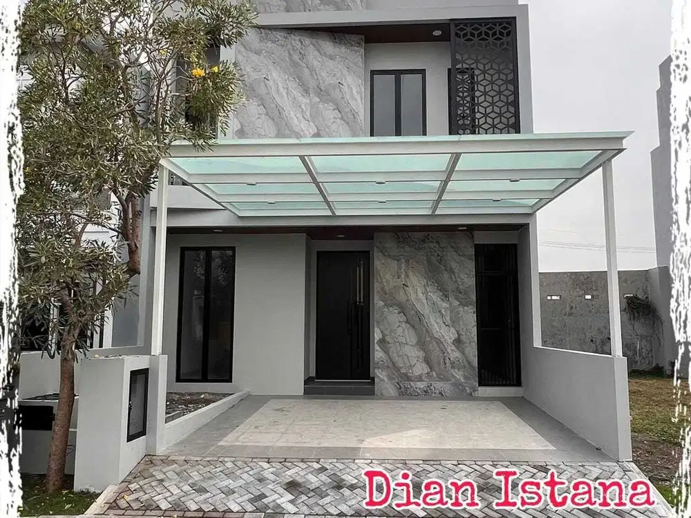 Rumah 2 Lantai Siap Huni DIAN ISTANA cluster Mocca Vrbana, Graha