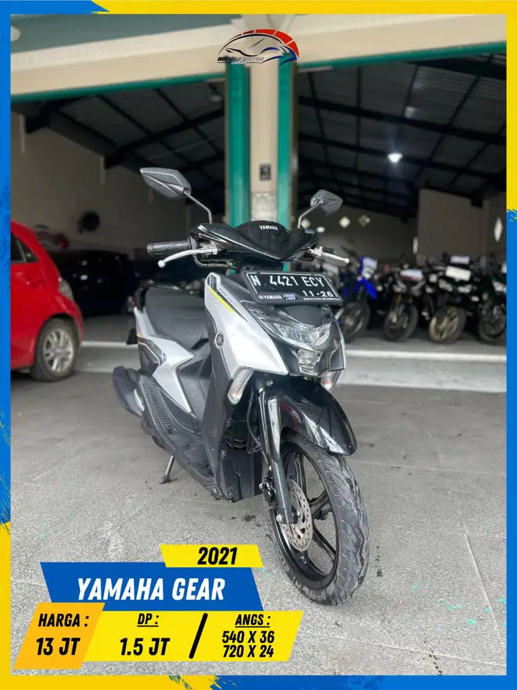 YAMAHA GEAR 2021 TERMURAH SE MALANG HIKMAH MOTOR KEPUH