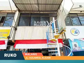Disewakan Murah Ruko Super Strategis di Jl Sulawesi Klojen Kota Malang