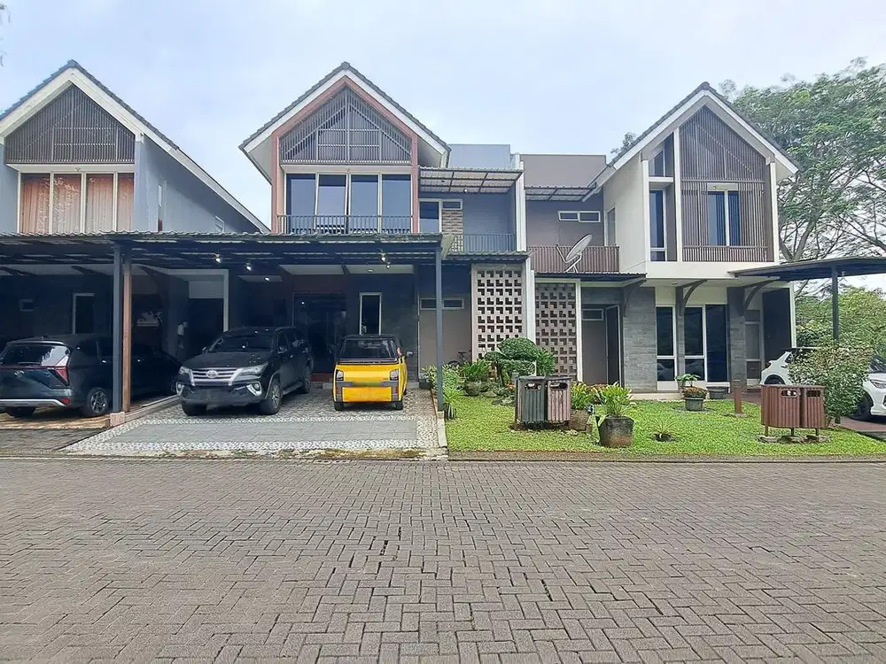 Rumah 2 lantai full furnished by cellini hadap selatan Avani Inika BSD
