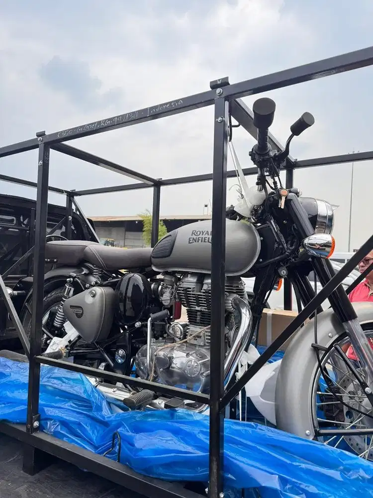 NEW!! ROYAL ENFIELD CLASSIC GUN GREY 350CC MENANG LELANG