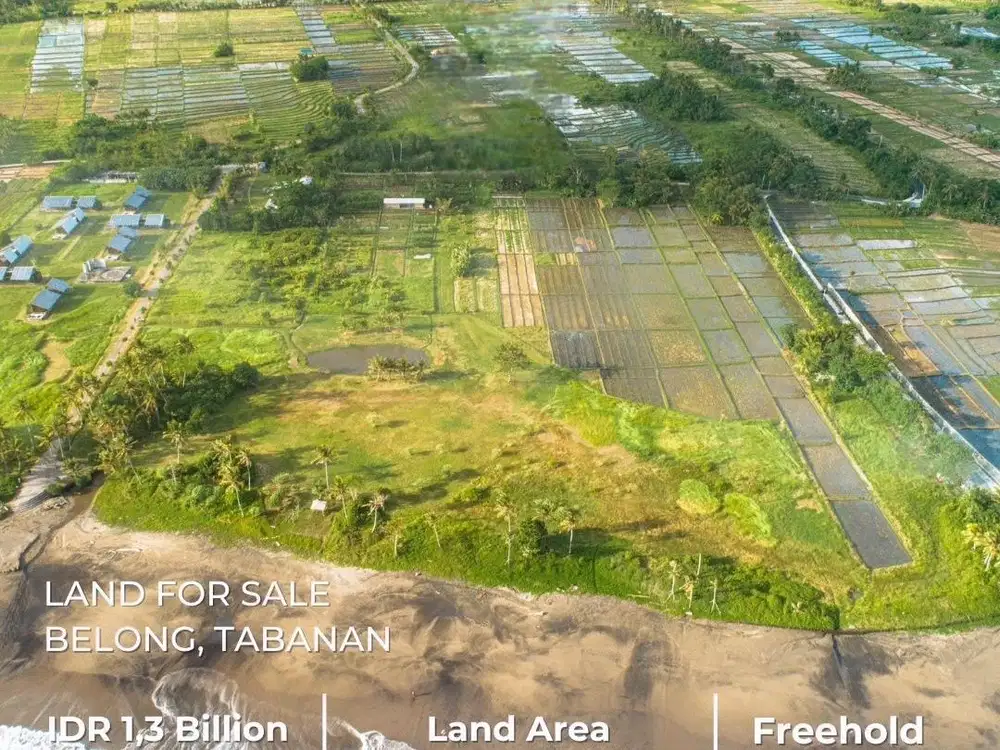 Prime Beachfront Land di Belong beach