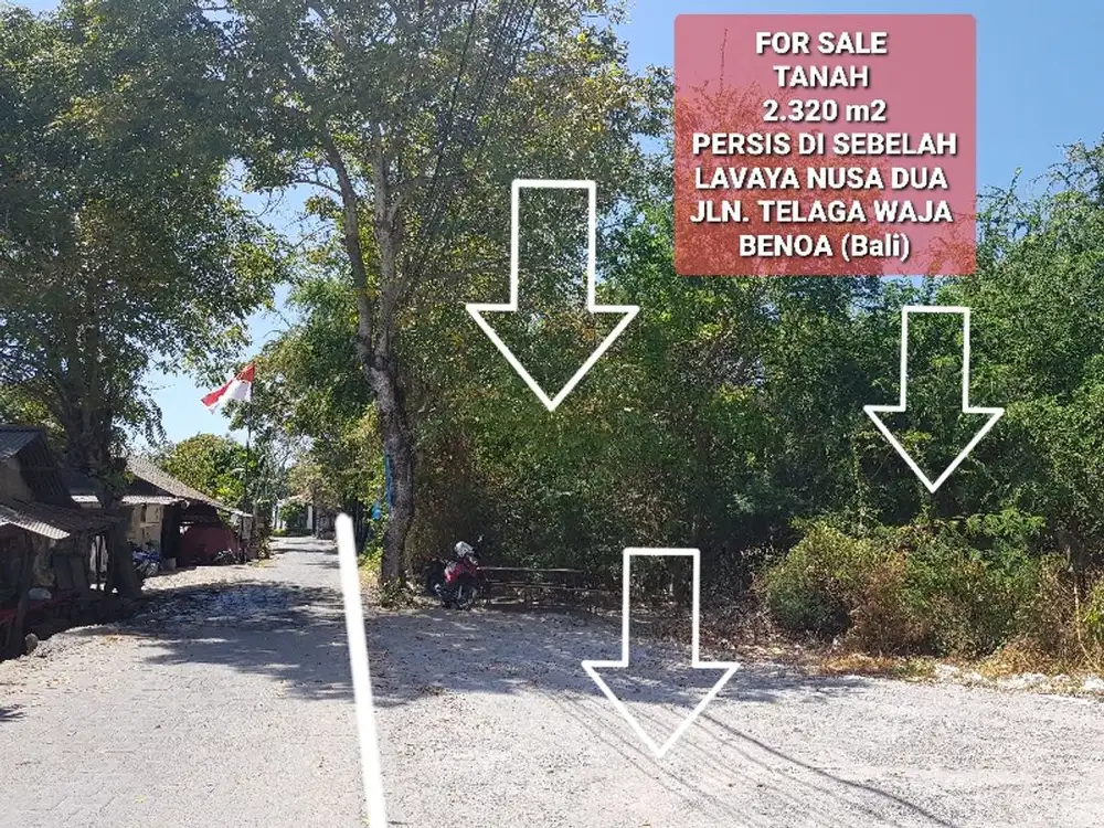 Tanah Strategis Dekat Pantai Tanjung Benoa Bali