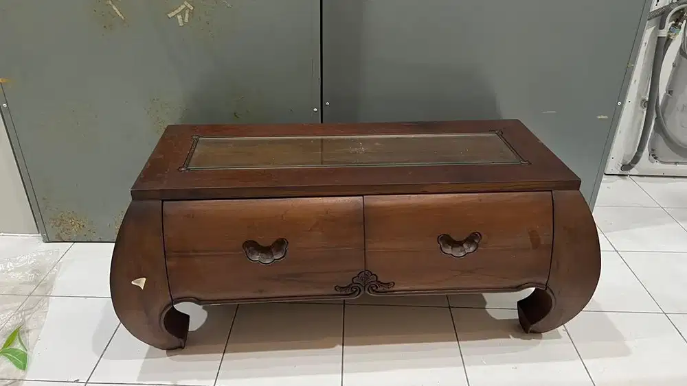 Dijual Cepat Coffee Table / Meja Ruang Tamu Jati Blora