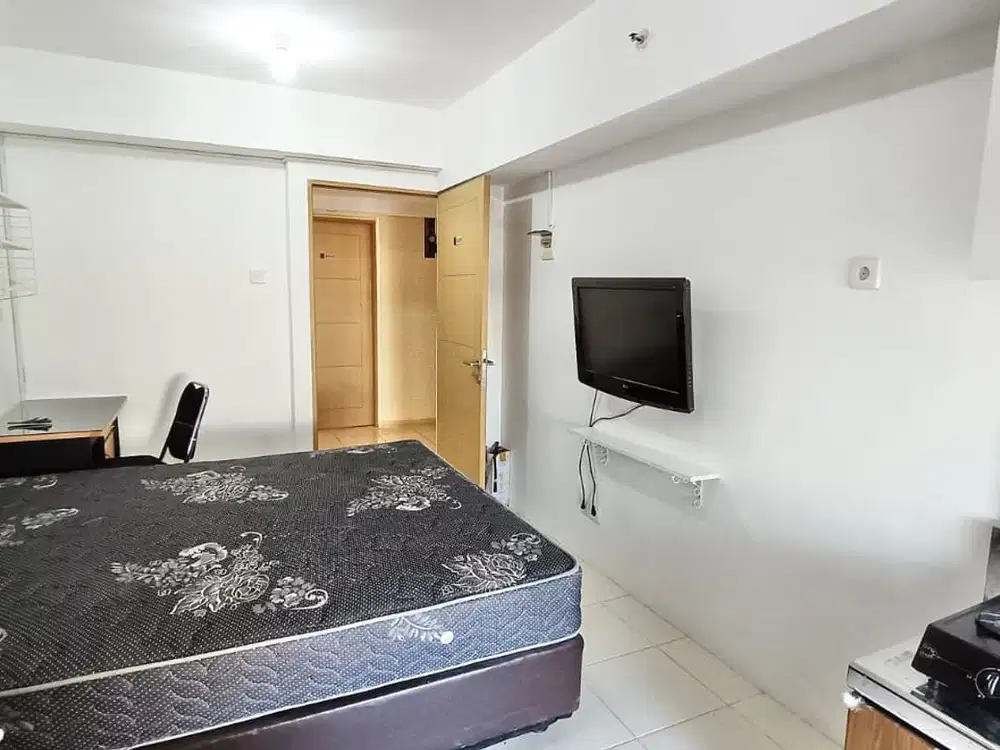 DISEWAKAN APARTEMEN EDUCITY STUDIO FURNISH MINIMALIS SIAP HUNI