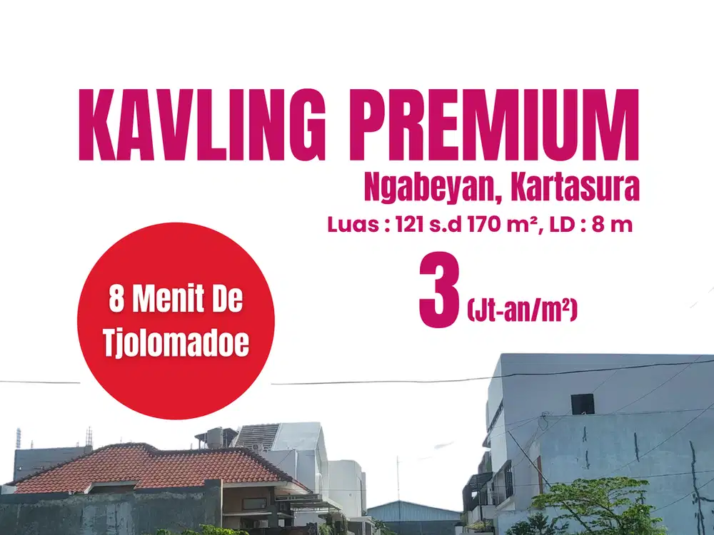Area Kampus dan Dekat Pusat Kota Solo, SHM, 124 m2