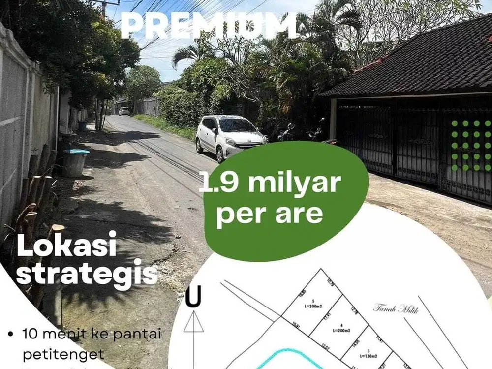 Tanah Kavling Jl Umalas 1 Kerobokan