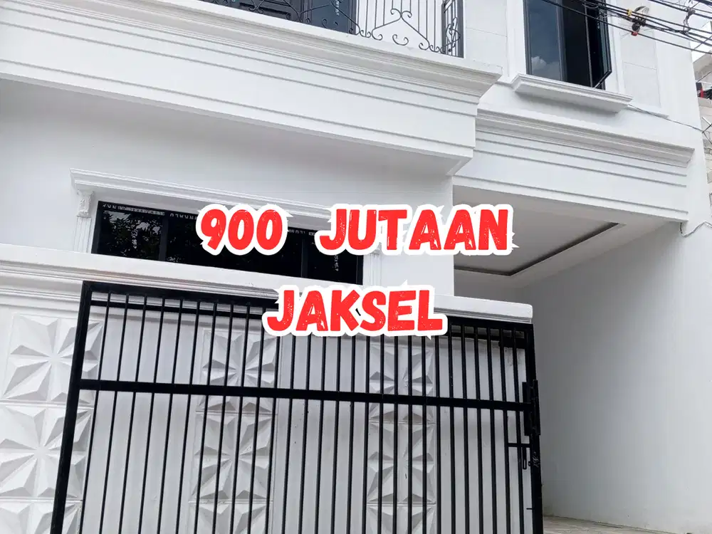 Rumah dijual di Jagakarsa Jaksel harga 900 juta All in