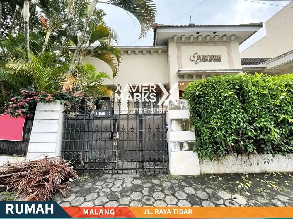 Disewakan Rumah Terawat Strategis di Tepi Jalan Raya Tidar Malang