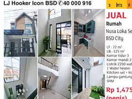 Rumah baru murah di nusaloka BSD