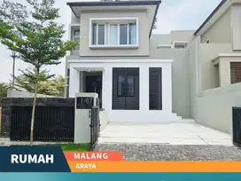 Rumah Modern Premium Full Furnished di Araya Blimbing Malang