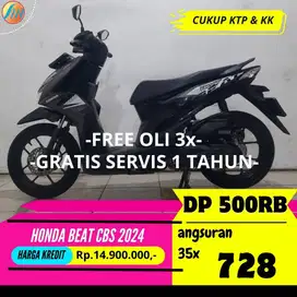 HONDA BEAT CBS 2024 KREDIT DP 500RB ANGSURAN SANGAT RENDAH BERGARANSI