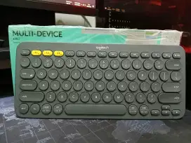 Keyboard Logitech K380 Bluetooth konek 3 device