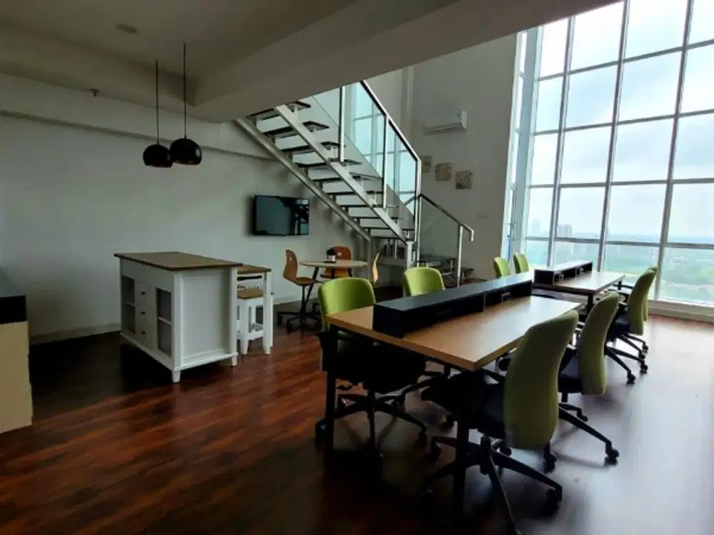 Perkantoran di Soho Roseville 2 lantai full furnish siap pakai