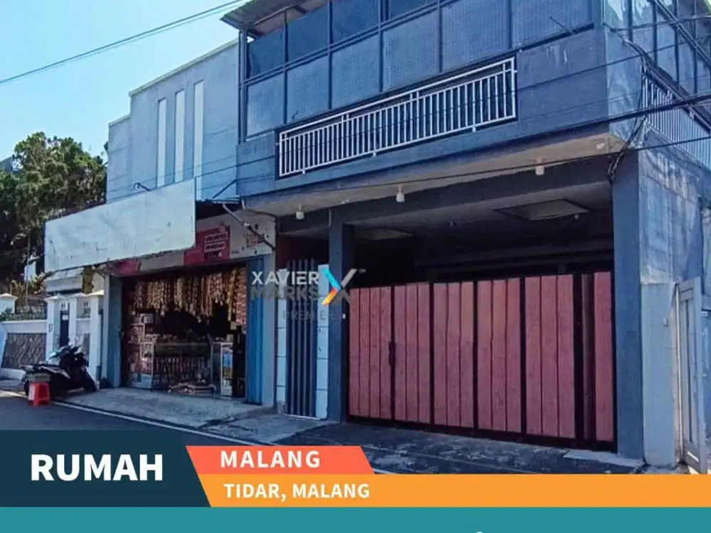 Dijual Rumah + Toko Semi Furnished di Daerah Tidar, Malang