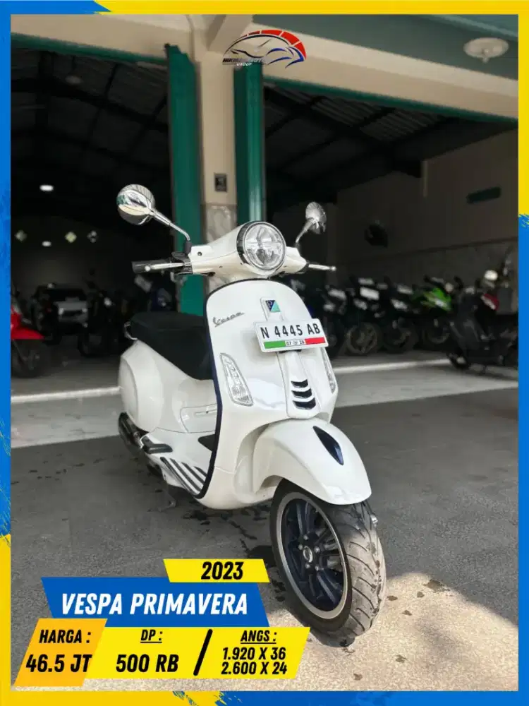 VESPA PRIMAVERA 2023 BEKAS BERKUALITAS BOSS HIKMAH MOTOR KEPUH MALANG