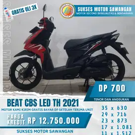 DAPATKAN CASH BACK 700 RB DAN FRE OLI 3X HONDA BEAT CBS ISS