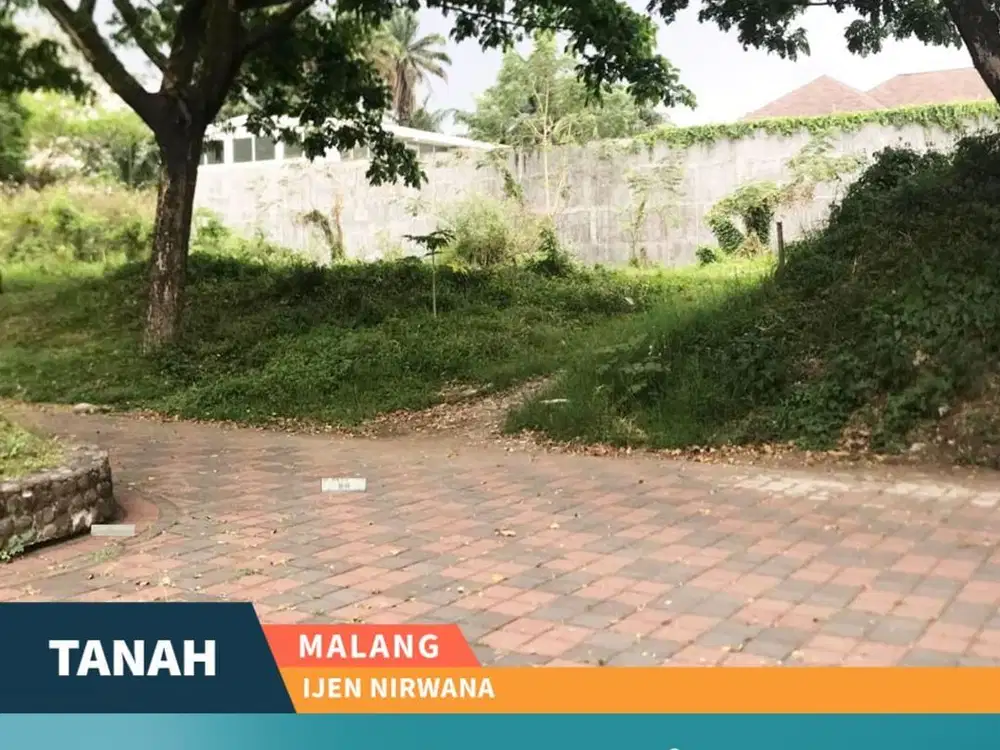 Tanah Luas Strategis Tengah Kota di Ijen Nirwana Klojen Malang