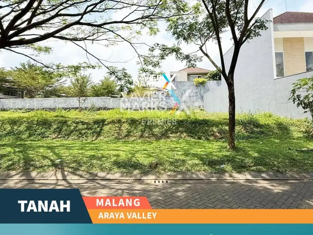 Dijual Tanah Kavling Posisi Mainroad Araya Valley Malang