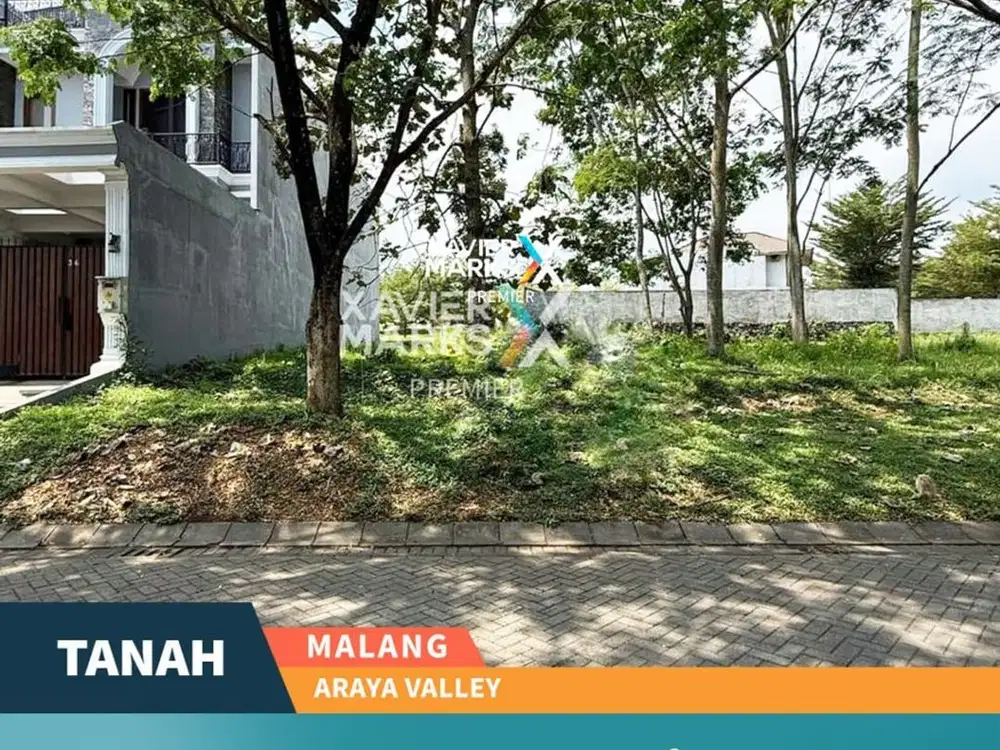 Tanah Kavling Super Strategis di Araya Valley Blimbing Malang