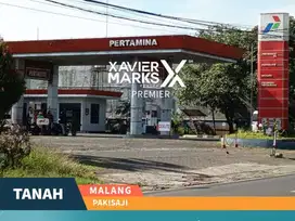 Tanah Luas Bonus Bisnis di Poros Jalan Pakisaji Malang