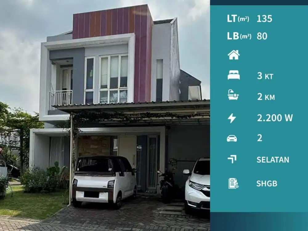 Dijual Rumah di Green Orchid Suhat Lowokwaru Malang Siap Huni Terawat