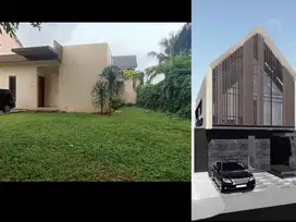 Rumah delatinos BSD CIty, hoek ada tanah lebih