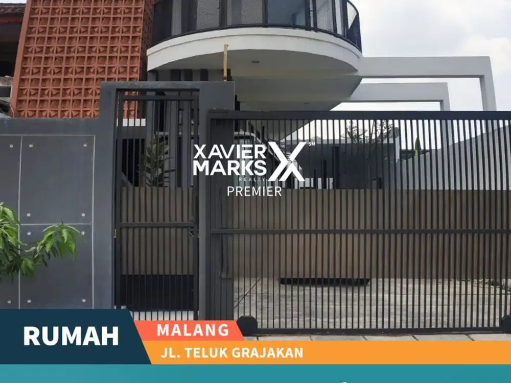 Dijual Rumah Modern Mewah di Teluk Grajakan Blimbing Malang