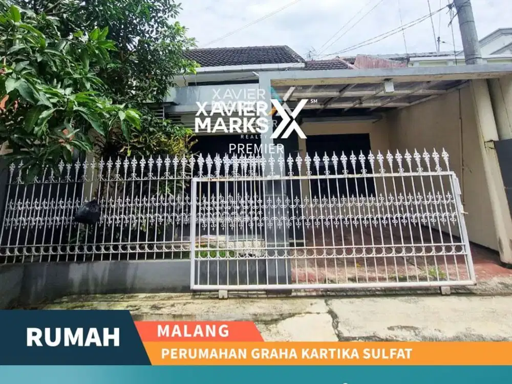 Rumah Cantik Nyaman Aman di Graha Kartika Sulfat Blimbing Malang